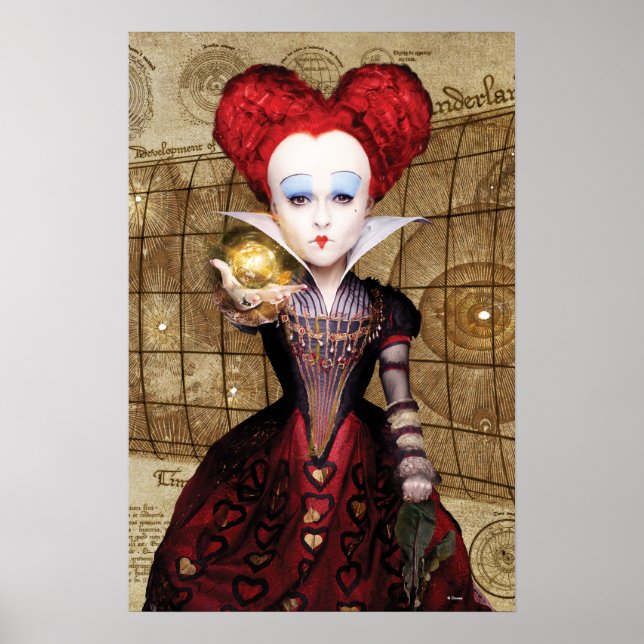 Poster La Reine Rouge | Ne soyez pas en retard (Devant)