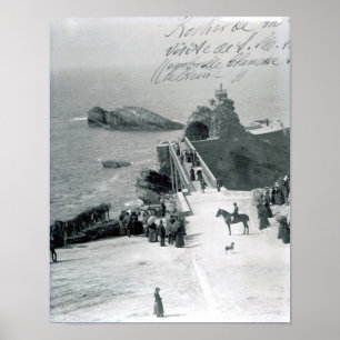 Poster La reine Victoria sur la côte française