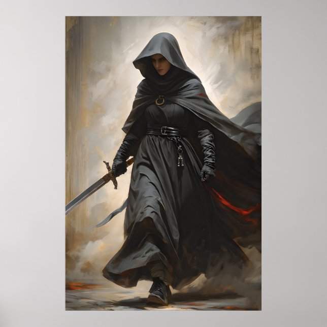 Poster La religieuse combattante (Devant)