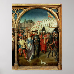 Poster La reliquaire de St Ursula, 1489