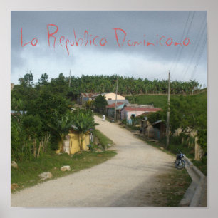 Poster La Républica Dominicana/République Dominicaine
