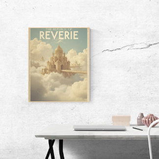 Poster La République de Rêverie - Ville dans le Ciel