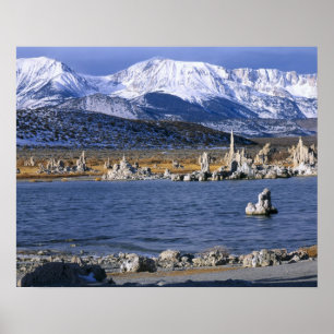 POSTER LA RÉSERVE NATURELLE DE MONO LAKE TUFA,