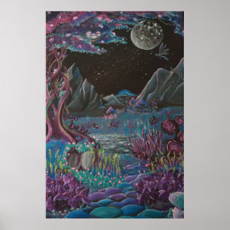 Poster La réserve - Paysage de science-Imaginaire