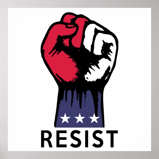 Poster La résistance contre la corruption politique (Devant)