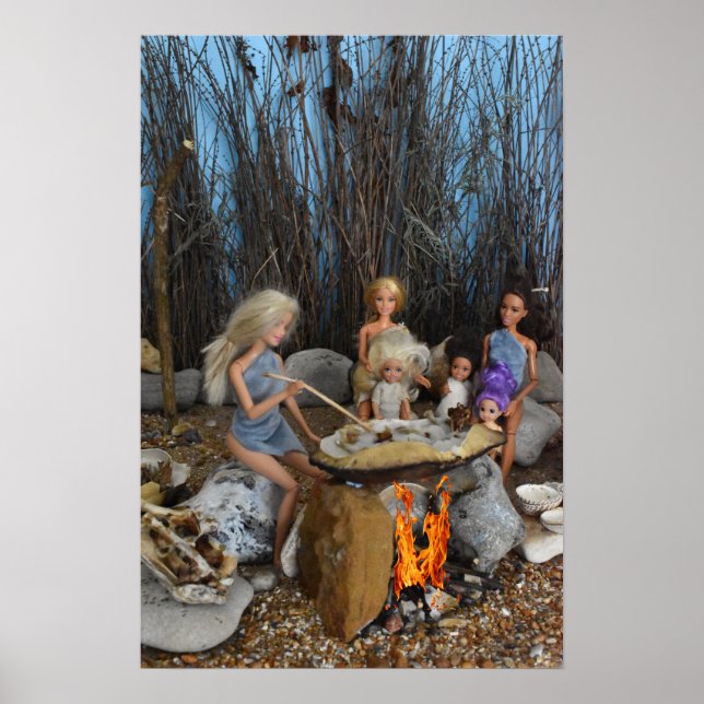 Poster La Restauration En Gros. (Devant)