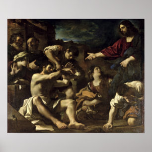 Poster La Résurrection de Lazare, c.1619
