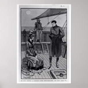 Poster La réunion entre Orso et Mlle Nevil dessus