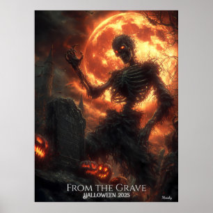 Poster La Revenante Enracinée Halloween