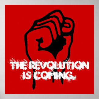 Poster La révolution arrive.