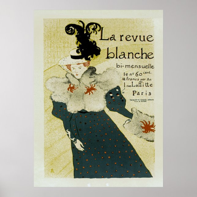 Poster La Revue Balnche (Devant)