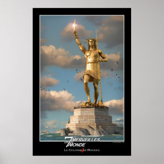Poster La Rhodes Colossus