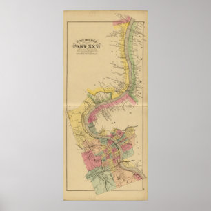 Poster La rivière Ohio et vallée supérieures