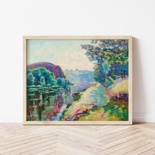 Poster La Roche de l’Echo, Crozant   Armand Guillaumin
