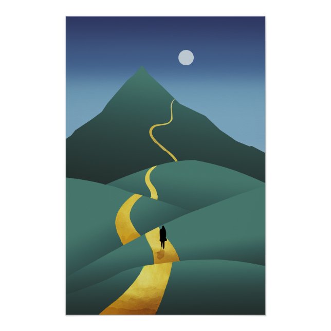 Poster La Route de la Lune (Devant)
