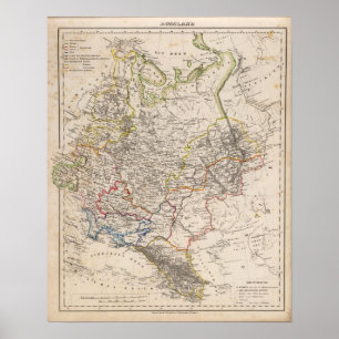 Poster La Russie et Urkraine