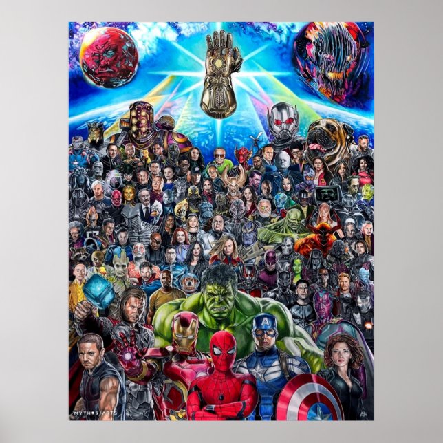 Poster La saga de l'infini (Devant)