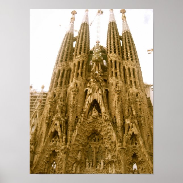 Poster La Sagrada Família (Devant)