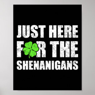 Poster La Saint-Patrick juste ici pour les Shenanigans Ho
