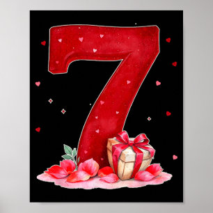Poster La Saint-Valentin 67 Rempli De Cœur Drôle Six Sept