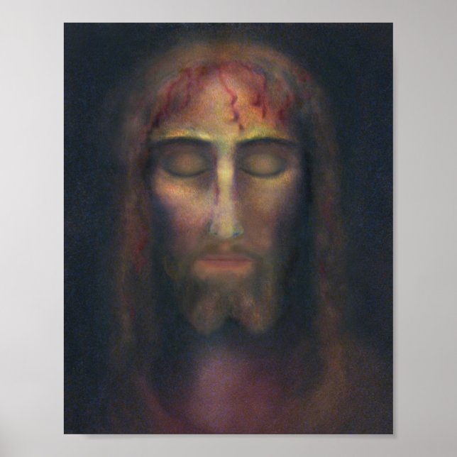 Poster La Sainte Face du Christ (Devant)