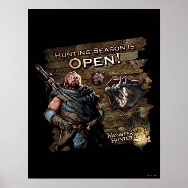 Poster La saison de chasse est ouverte ! (Devant)
