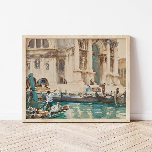 Poster La Salute, Venise | John Singer Sargent (Créateur téléchargé)