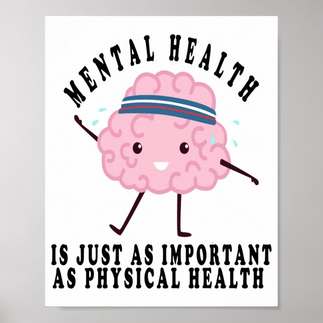 Poster La santé mentale est importante (Devant)