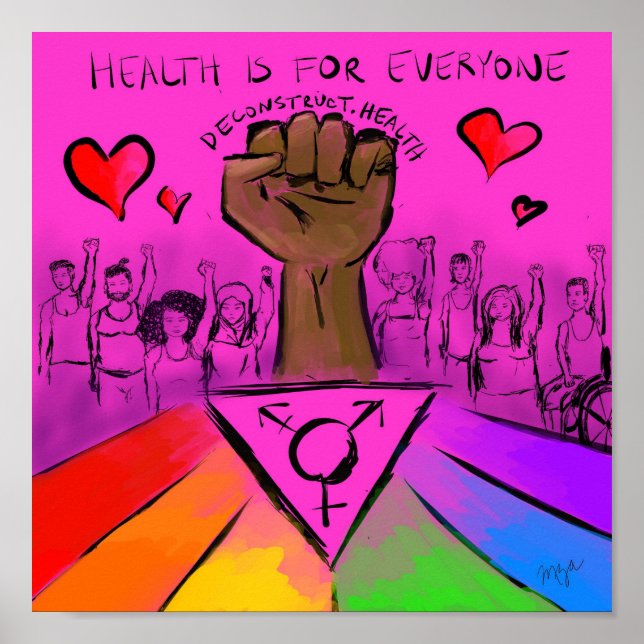 Poster La santé pour tous (Devant)