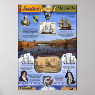 Poster La Sardine qui a bloqué le port de Marseille