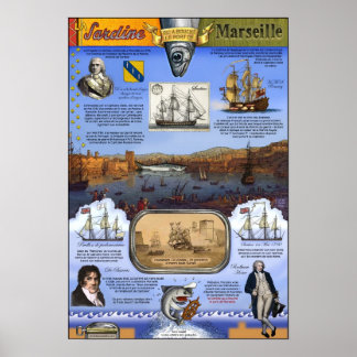 Poster La Sardine qui a bloqué le port de Marseille