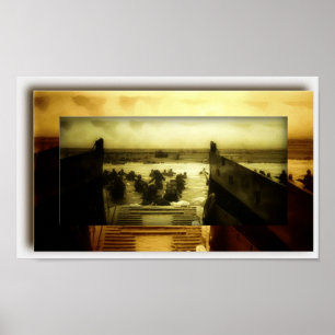 Poster La scène de plage du jour J