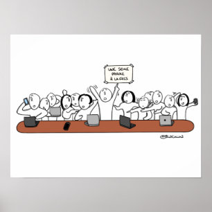 Poster « La scène en entreprise »