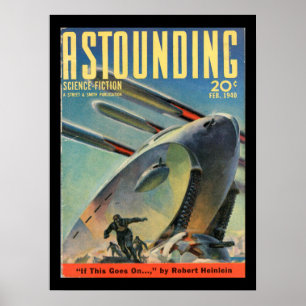Poster La Science Fiction_ art stupéfiant de _Pulp en