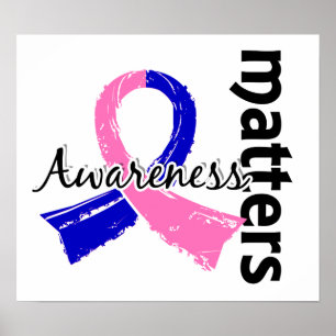 Poster La sensibilisation, c'est important 7 Cancer du se