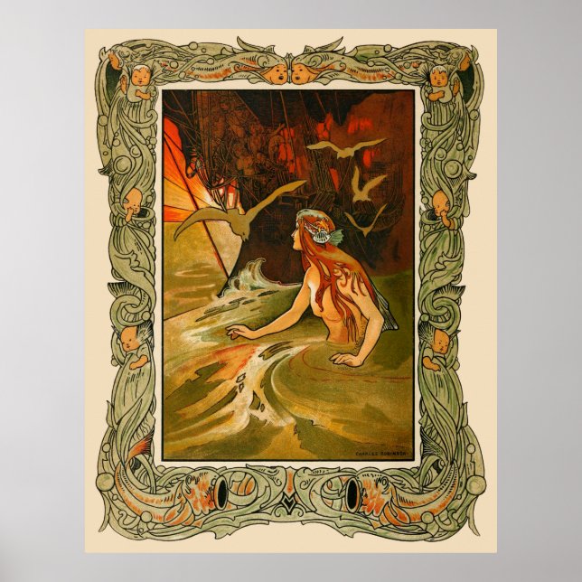 Poster La sirène de Charles Robinson (Devant)