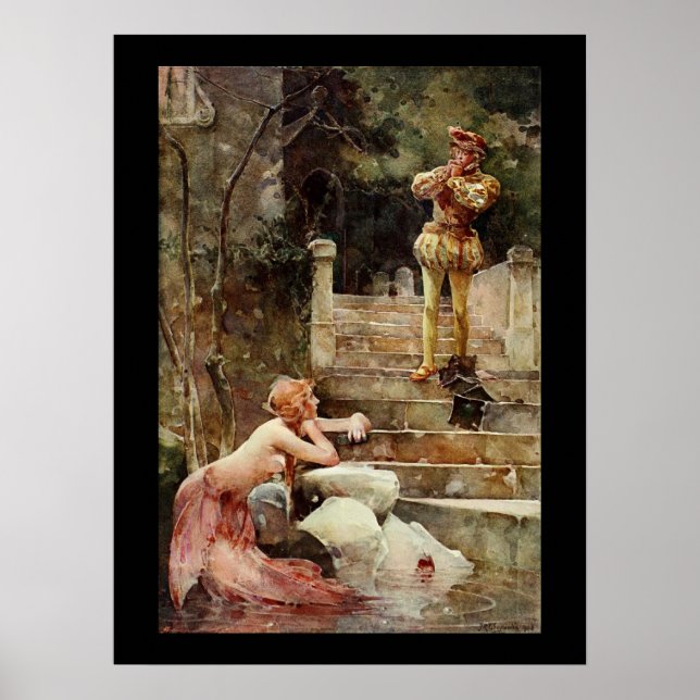 Poster La sirène de Zennor (Devant)