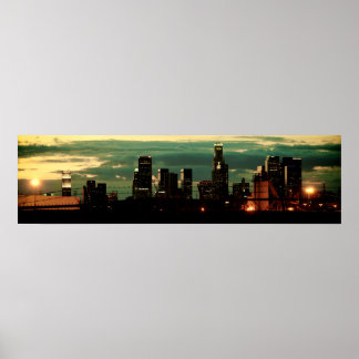 Poster LA Skyline - Imprimer