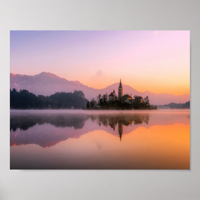 Poster La Slovénie au crépuscule (Devant)