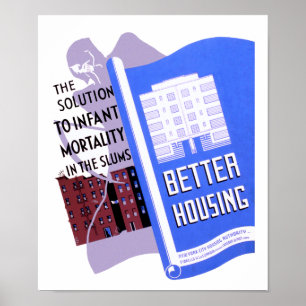 Poster La solution à la mortalité infantile en somme