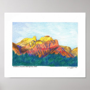 Poster La station de VTT Gooseberry Utah