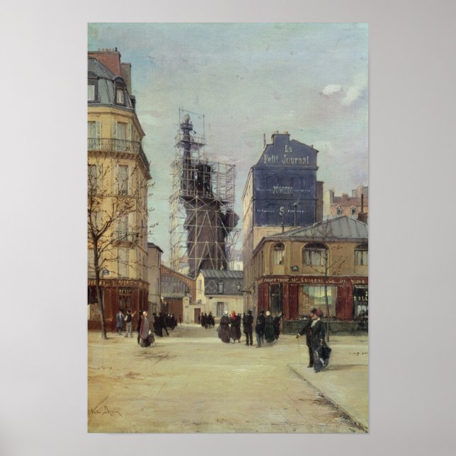 Poster La Statue de la Liberté, par Bartholdi (Devant)