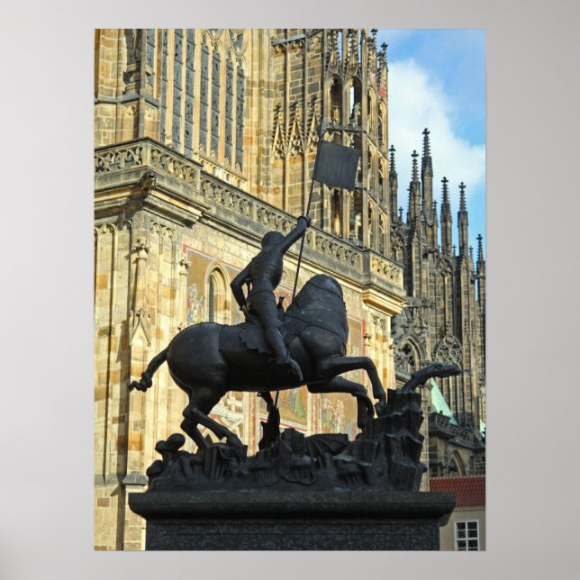 Poster La statue de Prague (Devant)