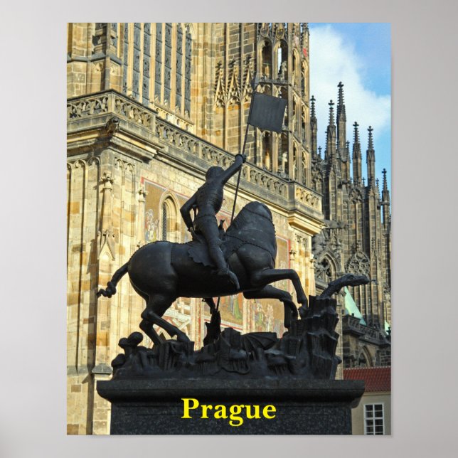 Poster La statue de Prague (Devant)