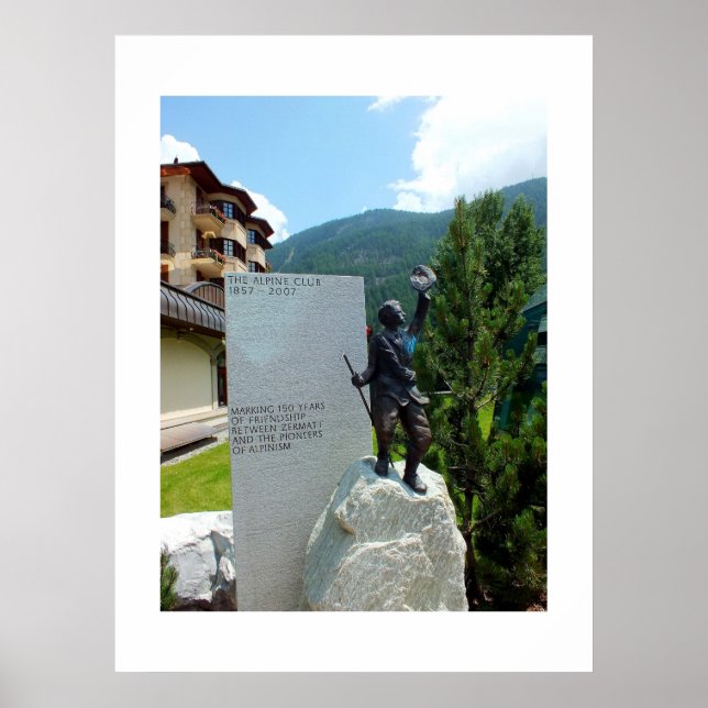 Poster La statue du Club Alpin (Devant)
