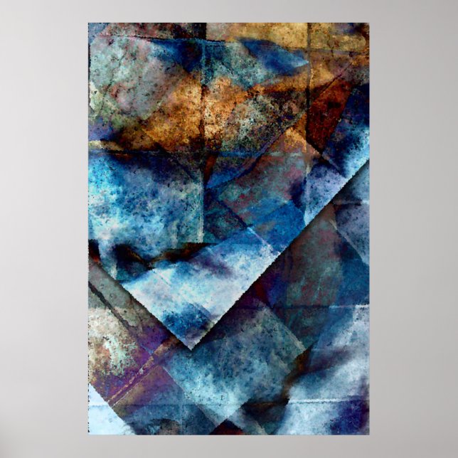 Poster La structure de l'art bleu (Devant)