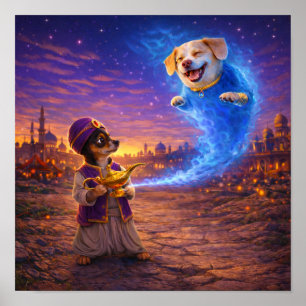 Poster "La surprise d'Aladdin"