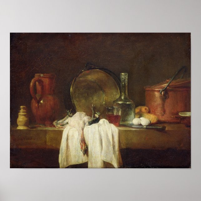 Poster La table de cuisine (Devant)