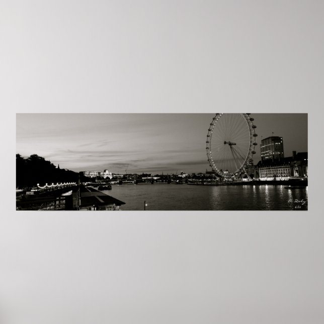 Poster La Tamise (Devant)
