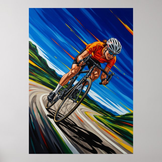 Poster LA TANGENTE VIVE (Le Tangent Sharp) - Original Ar (Devant)